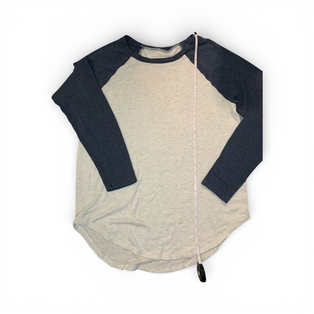 American Eagle Classic Baseball Longsleeve Tee